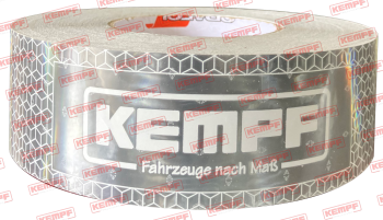 Preview: 139339 Kempf 139337 Kempf Konturmarkierung, weiß, 55mm, für Festaufbauten